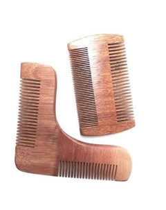 Деревянный гребень для бороды Hedo