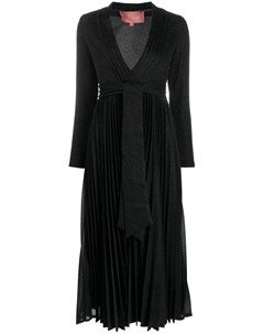 Amuse платье со складками и v образным вырезом s черный Amuse