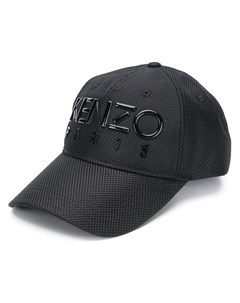 Kenzo фактурная кепка с логотипом один размер черный Kenzo