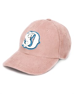 Super duper hats вельветовая кепка с логотипом один размер розовый Super duper hats