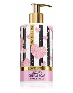 Сливочное жидкое мыло 250мл Vivian Grey Love Bomb Vivian gray