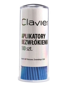 Аппликаторы для ресниц 2,5 мм, 100 шт. Clavier