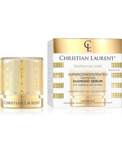 Суперконцентрированная подтягивающая сыворотка с бриллиантами, 30 мл, антивозрастной крем для области лба и губ, против морщин, технология Dermofusion 4D Christian laurent