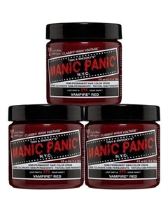 Краска для волос Vampire Red Classic Creme Vegan, полуперманентная краска для волос без жестокости, 118 мл Manic panic