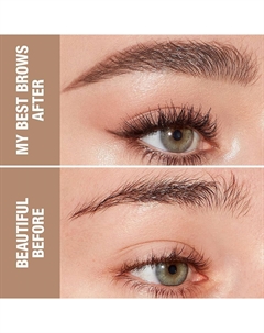 Карандаш для бровей Brow Cheat многоразового использования, похожий на волосы, цвет Natural Brown Charlotte tilbury