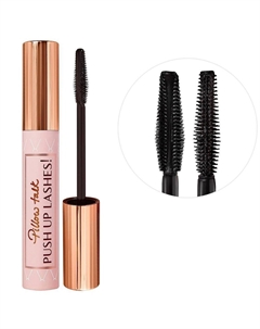 Тушь для ресниц Pillow Talk Push Up Lashes, придающая объем и удлиняющая ресницы, цвет Super Black Charlotte tilbury