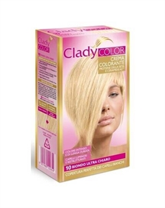 Краска для волос Colorante Cap10 Biondo Ultra Chiaro Clady