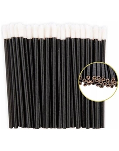 Аппликаторы для ресниц из эко-бумаги и велюра, 50 штук Project lashes