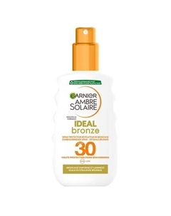 Солнцезащитный спрей Ambre Solaire Ideal Bronze SPF 30 — 200 мл Garnier