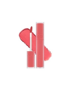 BLUR FUDGE TINT Матовая губная помада Легкая кремовая помада Super Stay K-Beauty Высокопигментированная увлажняющая помада 0,17 унции 14 UNROSE Rom&nd