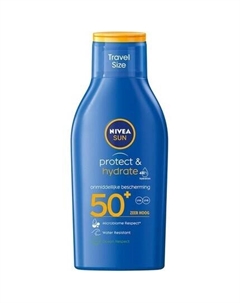 Солнцезащитное молочко Sun Protect & Hydrate Travel, размер Spf50+, 100 мл Nivea