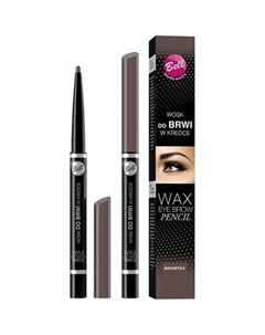 Карандаш для бровей Bell Wax для брюнеток Bell hypoallergenic