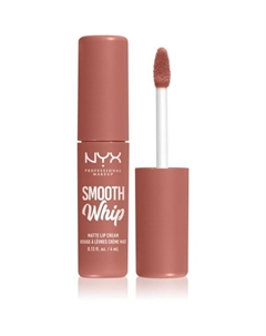 NYX Professional Makeup Smooth Whip Matte Lip Cream бархатистая помада с разглаживающим эффектом оттенок 23 Laundry Day 4 мл Inna marka