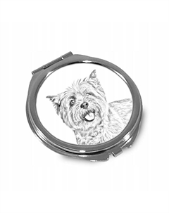 Керн-терьер Складное карманное зеркальце Inna marka