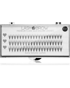 Накладные ресницы Premium Flare Silk Lashes Extra Volume 1 шт Lash brow