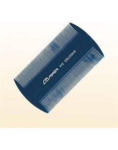 Гребень для пыли Profi Line 412 Blue, материал Celcon Comair