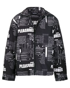 Pleasures пальто с графичным принтом l черный Pleasures