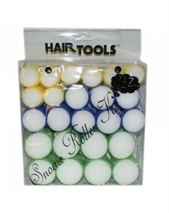 Инструменты для волос Бигуди с губкой Набор из 24 шт Hair tools