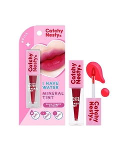 У меня есть водный минеральный тинт для губ 3г. Розовый, Pink Catchy nesty