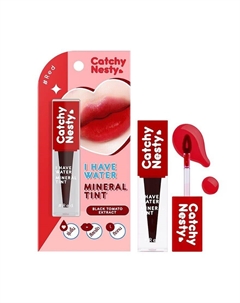 У меня есть водный минеральный тинт для губ 3г. Красный, Red Catchy nesty