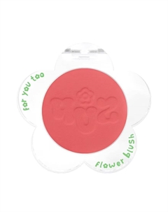 4U2 Цветочные румяна 3,3г. 07 Роза, Rose 4 u 2