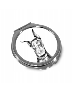 Доберман Карманное зеркальце, складывающееся в сумочку Inna marka