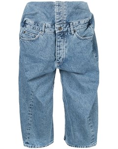 Y project джинсовые шорты m синий Y / project