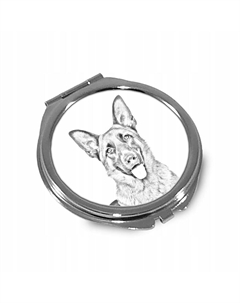 Складное карманное зеркальце для немецкой овчарки Inna marka