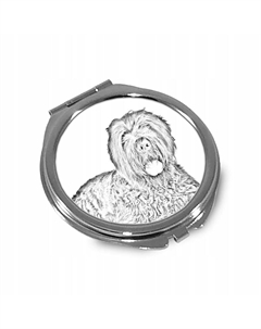 Черный русский терьер Карманное зеркальце Inna marka