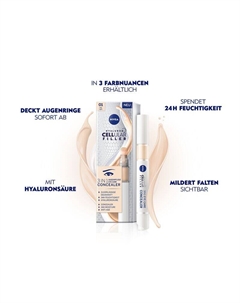 Легкий консилер Cellular Filler 3в1 для ухода за глазами, 4 ml Nivea