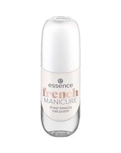 Лак для ногтей «Французский маникюр» 02 «Розовый на льду», 8 ml Essence