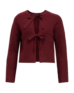 Вязаный кардиган OBJParvi, цвет Merlot Object