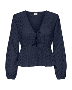 Топ Sunny, синий Jdy