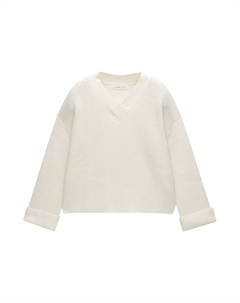 Свитер, экрю Pull & bear