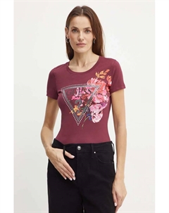 Футболки, гранатовый Guess