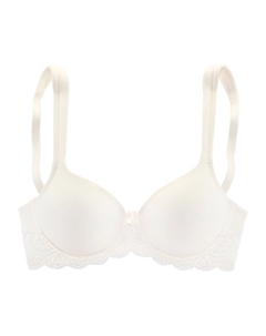 Бюстгальтер-футболка, кремовый Lascana