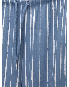 Брюки свободного кроя, синий Pull & bear