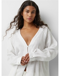 Блузка, белый Pull & bear