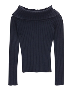 Свитер, ночной синий Pull & bear