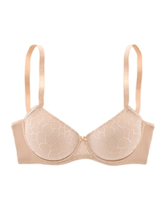 Бюстгальтер-футболка, бежевый Lascana