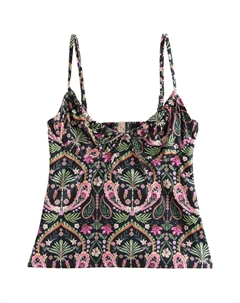 Топ-танкини без косточек, черный Next