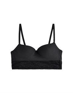 Бюстгальтер-футболка, черный Next