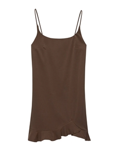 Платье, коричневый Pull & bear