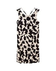 Летнее платье, цвет Kitt/Black Tom tailor