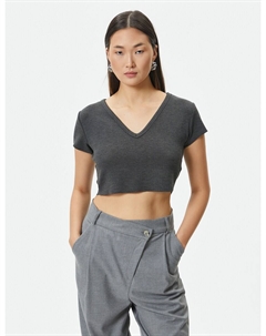 Рубашка, антрацит Koton