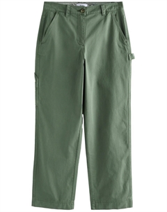 Обычные брюки, хаки Next