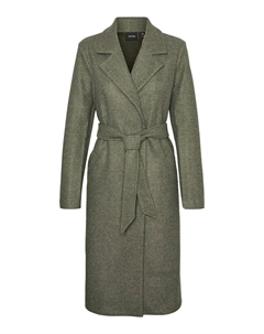 Межсезонное пальто VMFORTUNEAYA, оливковый Vero moda