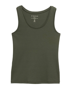 Топ, темно-зеленый Tom tailor