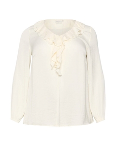 Блузка KC Cassa, бежевый Kaffe curve