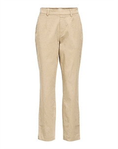 Зауженные брюки-чинос OBJMia, песочный Object